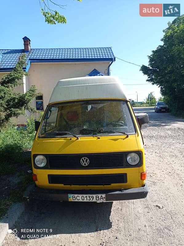 Volkswagen Transporter 1989 Volkswagen Transporter 1989