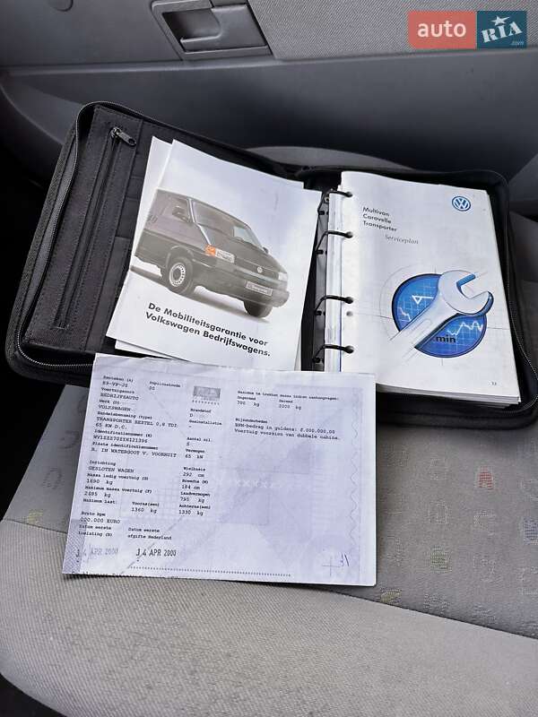 Минивэн Volkswagen Transporter 2000 в Львове