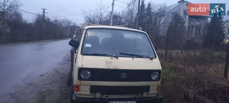 Минивэн Volkswagen Transporter 1987 в Львове
