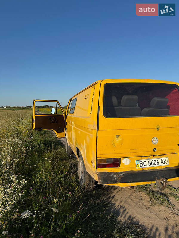 Минивэн Volkswagen Transporter 1987 в Львове фото 4 Минивэн Volkswagen Transporter 1987 в Львове