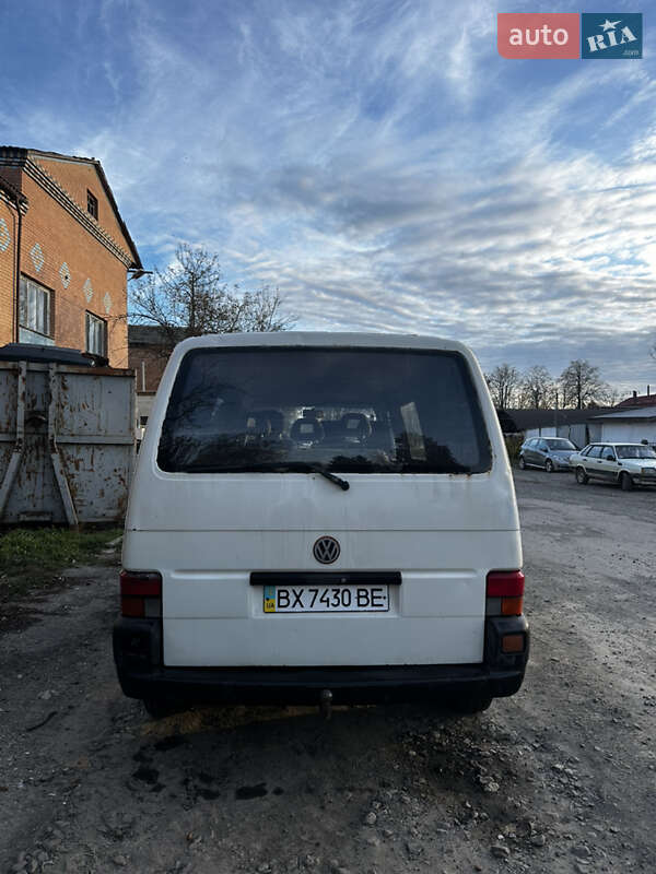 Вантажопасажирський фургон Volkswagen Transporter 1996 в Летичіві