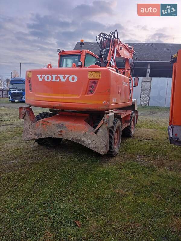 Колесный экскаватор Volvo EW 160 2010 в Тересве фото 3 Колесный экскаватор Volvo EW 160 2010 в Тересве