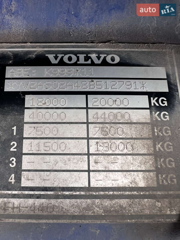 Тягач Volvo FH 13 2008 в Славуті