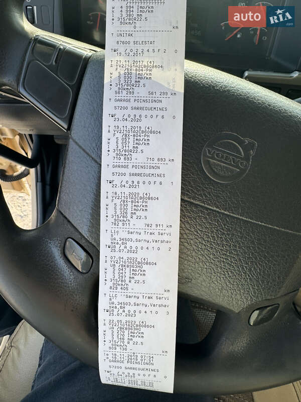 Тягач Volvo FM 11 2011 в Вараше фото 26 Тягач Volvo FM 11 2011 в Вараше