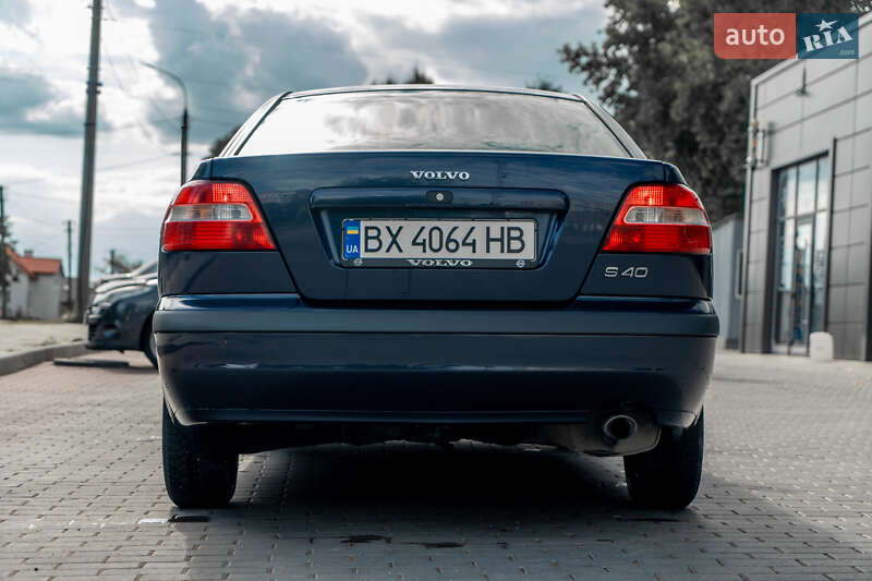 Седан Volvo S40 2002 в Кам'янець-Подільському фото 13 Седан Volvo S40 2002 в Кам'янець-Подільському