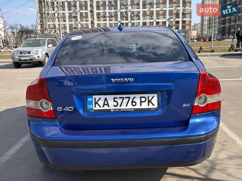 Седан Volvo S40 2006 в Киеве фото 5 Седан Volvo S40 2006 в Киеве
