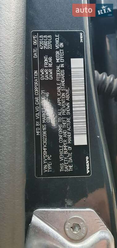 Седан Volvo S60 2015 в Ровно фото 21 Седан Volvo S60 2015 в Ровно