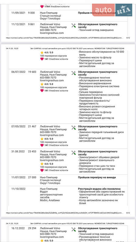 Седан Volvo S60 2020 в Киеве