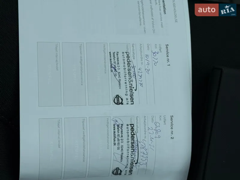 Универсал Volvo V60 2020 в Тернополе документ 3 фото Универсал Volvo V60 2020 в Тернополе документ