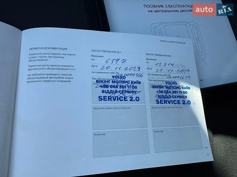 Внедорожник / Кроссовер Volvo XC40 2022 в Киеве документ