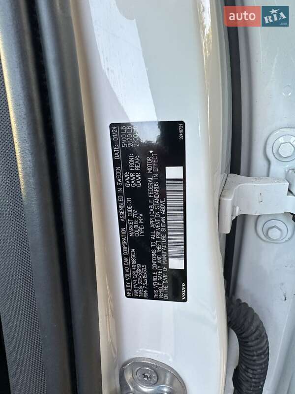 Внедорожник / Кроссовер Volvo XC60 2024 в Киеве фото 37 Внедорожник / Кроссовер Volvo XC60 2024 в Киеве