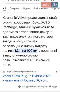 Внедорожник / Кроссовер Volvo XC90 2022 в 