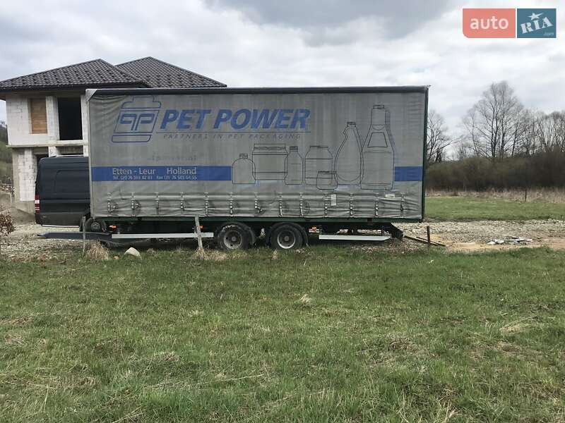 Тентованный борт (штора) - прицеп Wecon BDF 1998 в Тячеве