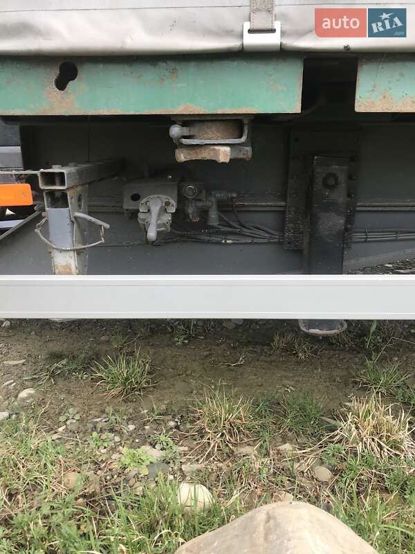 Тентованный борт (штора) - прицеп Wecon BDF 1998 в Тячеве