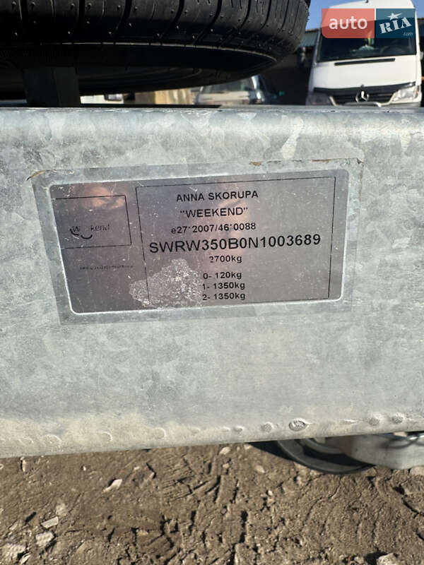 Лафет Weekend W350B 2022 в Львові фото 12 Лафет Weekend W350B 2022 в Львові