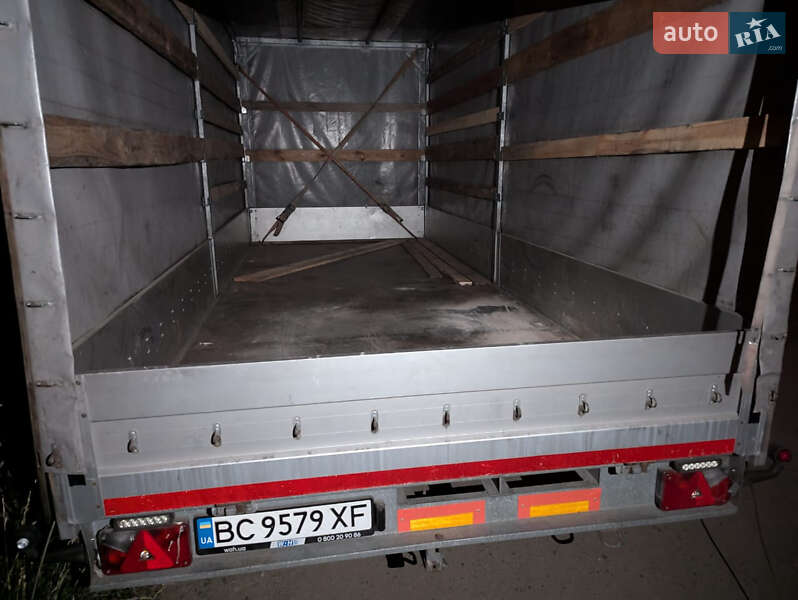 Тентованный борт (штора) - прицеп Weekend W350B 2017 в Ровно