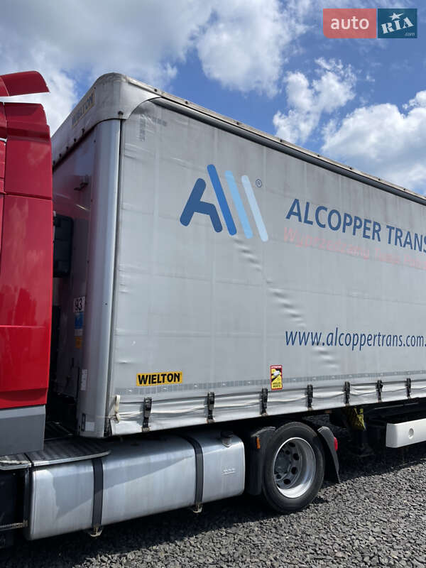 Тентованный борт (штора) - полуприцеп Wielton NS-3 2016 в Ковеле фото 5 Тентованный борт (штора) - полуприцеп Wielton NS-3 2016 в Ковеле