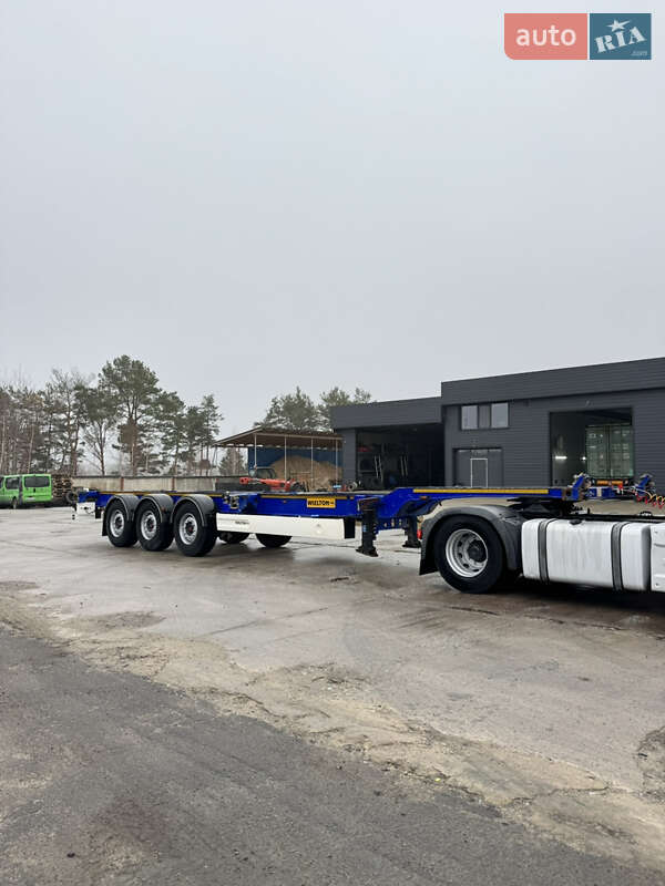 Контейнеровоз полуприцеп Wielton NS-3 2017 в Вараше