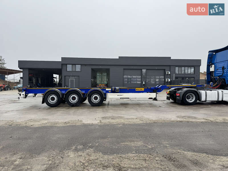 Контейнеровоз полуприцеп Wielton NS-3 2017 в Вараше