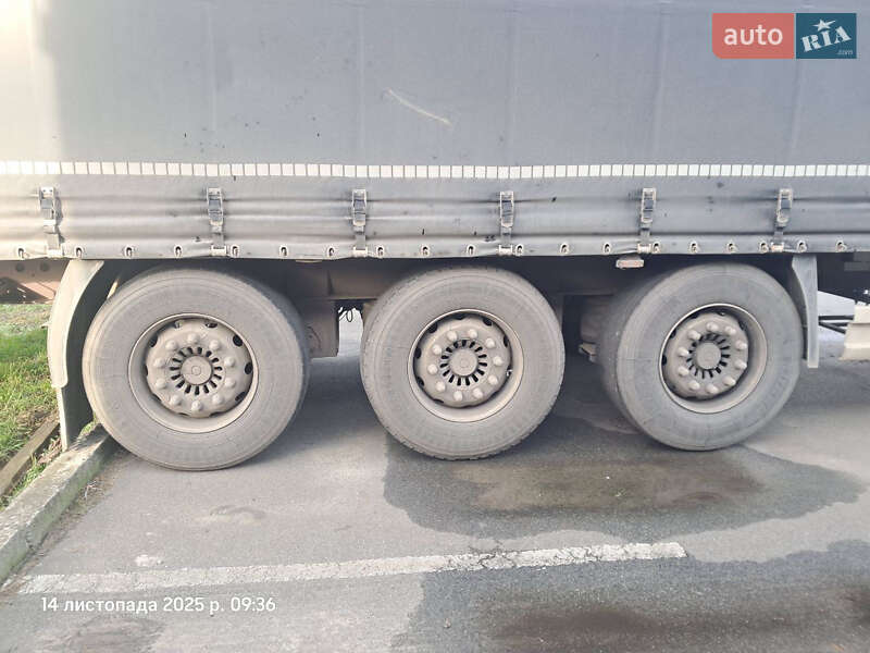 Тентований борт (штора) - напівпричіп Wielton NS-3 2012 в Києві