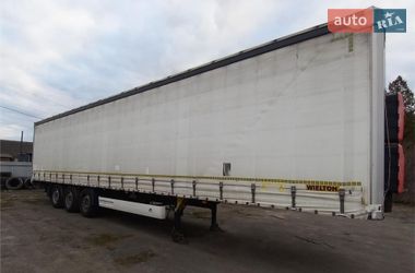 Тентований борт (штора) - напівпричіп Wielton NS-3 2013 в Львові