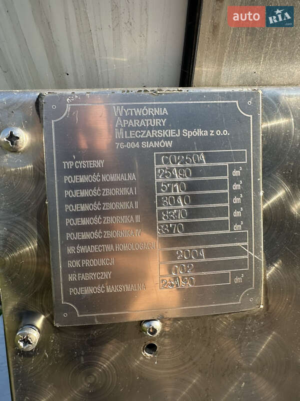 Цистерна напівпричіп Wielton NS34 2004 в Жовкві