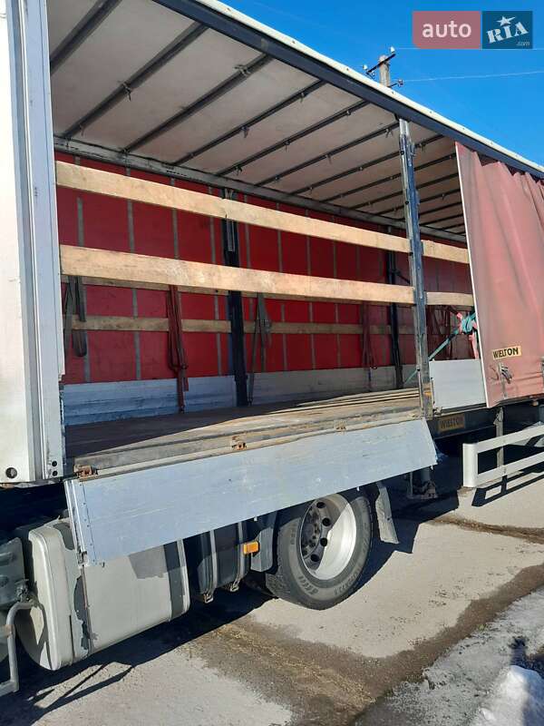Тентований борт (штора) - напівпричіп Wielton NS34KT 2006 в Середині-Буди
