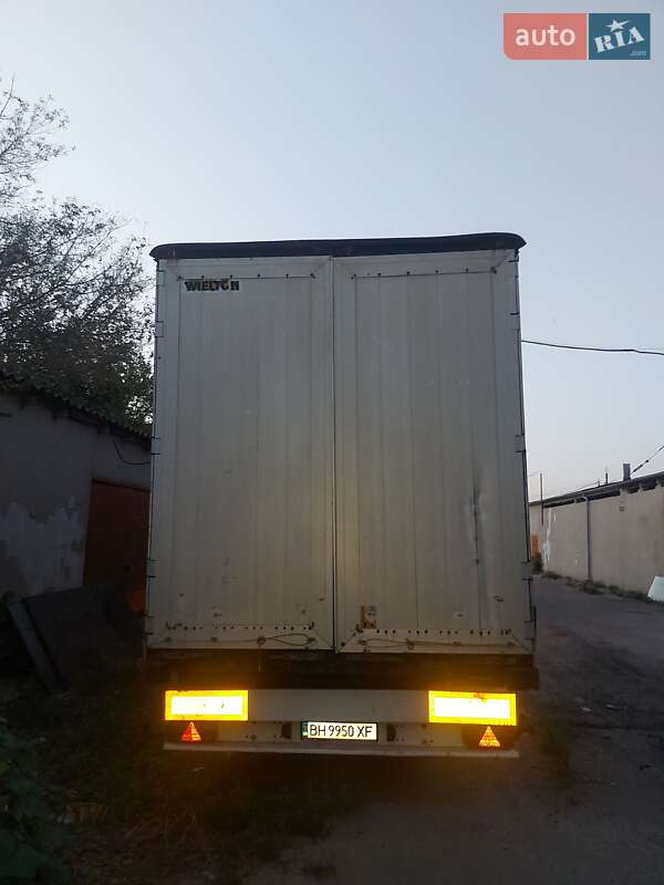 Тентований борт (штора) - напівпричіп Wielton NS34KT 2005 в Одесі