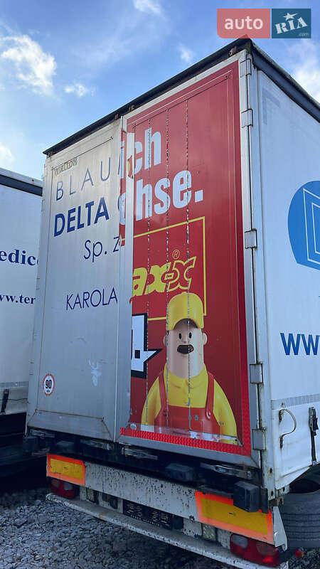 Тентований борт (штора) - напівпричіп Wielton NS34KT 2005 в Буштино