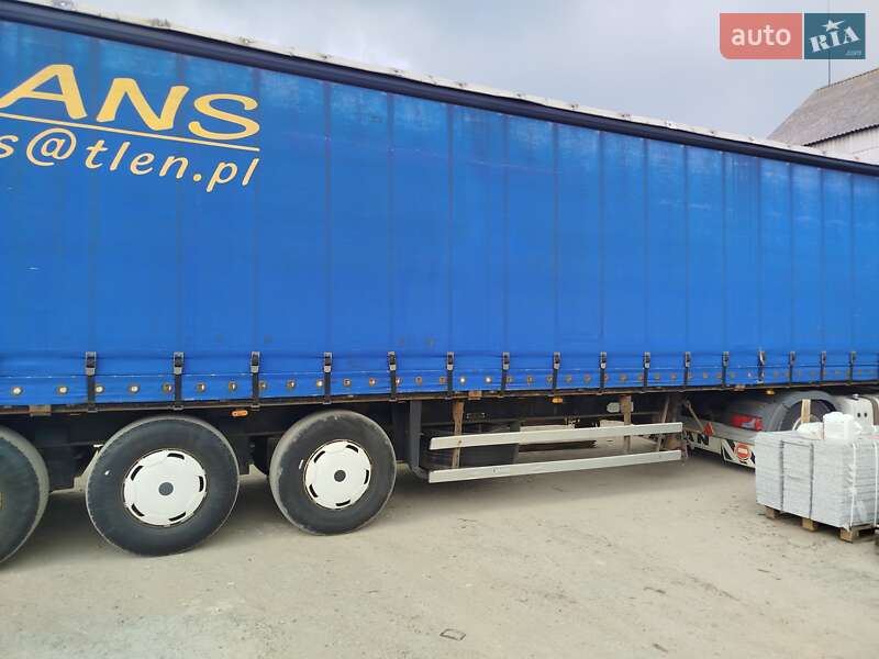 Тентований борт (штора) - напівпричіп Wielton NS34KT 2005 в Тернополі