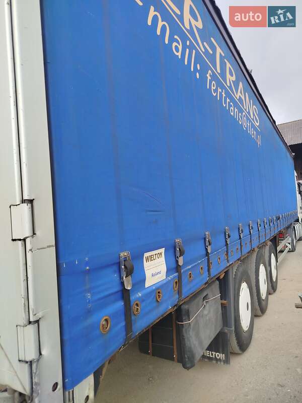 Тентований борт (штора) - напівпричіп Wielton NS34KT 2005 в Тернополі