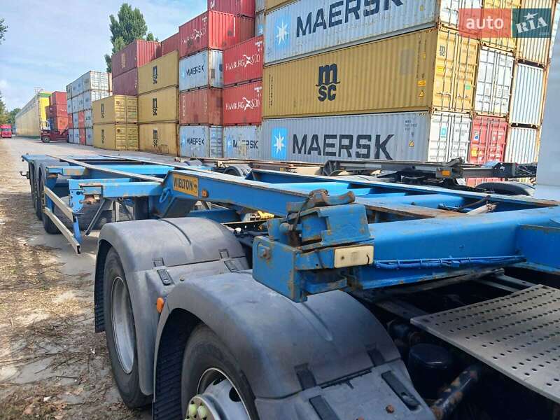 Контейнеровоз полуприцеп Wielton NS34P 2007 в Вишневом