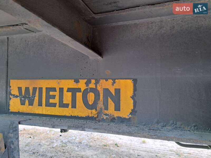 Тентований борт (штора) - напівпричіп Wielton NS34ST 2002 в Ізяславі