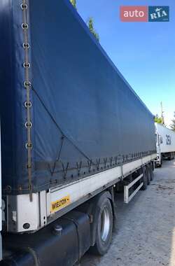 Тентований борт (штора) - напівпричіп Wielton NS34ST 2008 в Стрию