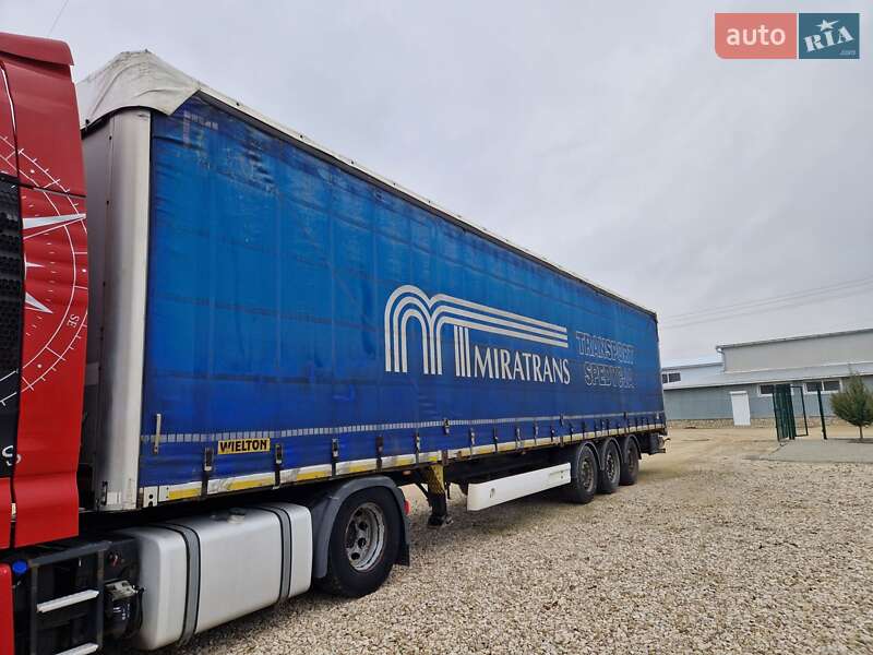 Тентованный борт (штора) - полуприцеп Wielton SAF 2013 в Тернополе фото Тентованный борт (штора) - полуприцеп Wielton SAF 2013 в Тернополе