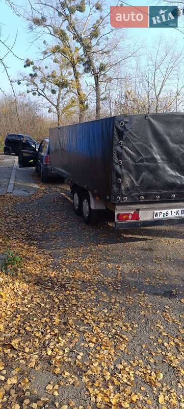 Тентованный борт (штора) - прицеп Wilson STAA3 1996 в Харькове