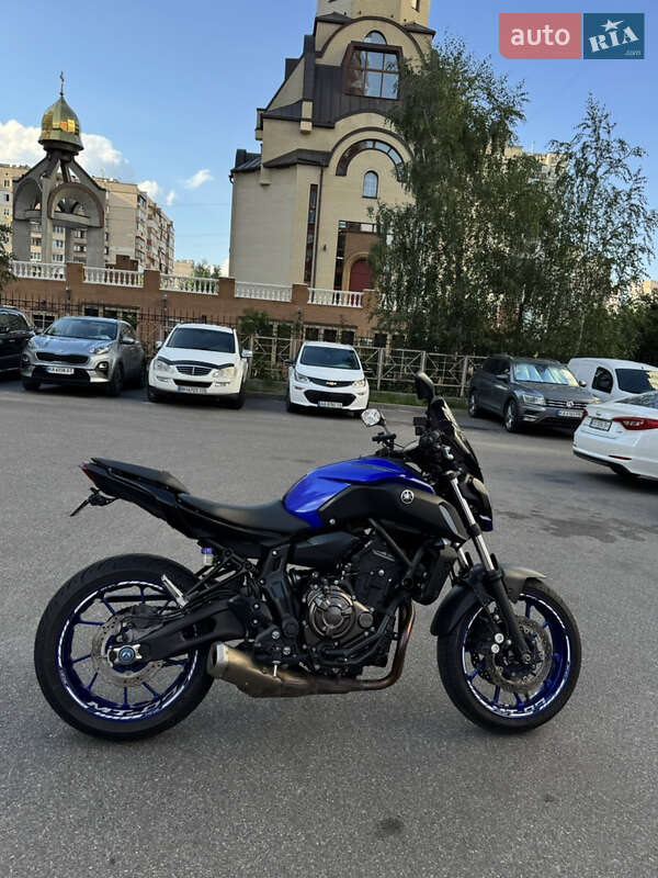 Мотоцикл Без обтікачів (Naked bike) Yamaha MT-07 2018 в Києві