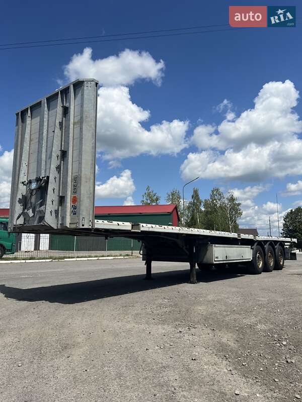 Платформа полуприцеп Zanner TPA-18 2017 в Хусте