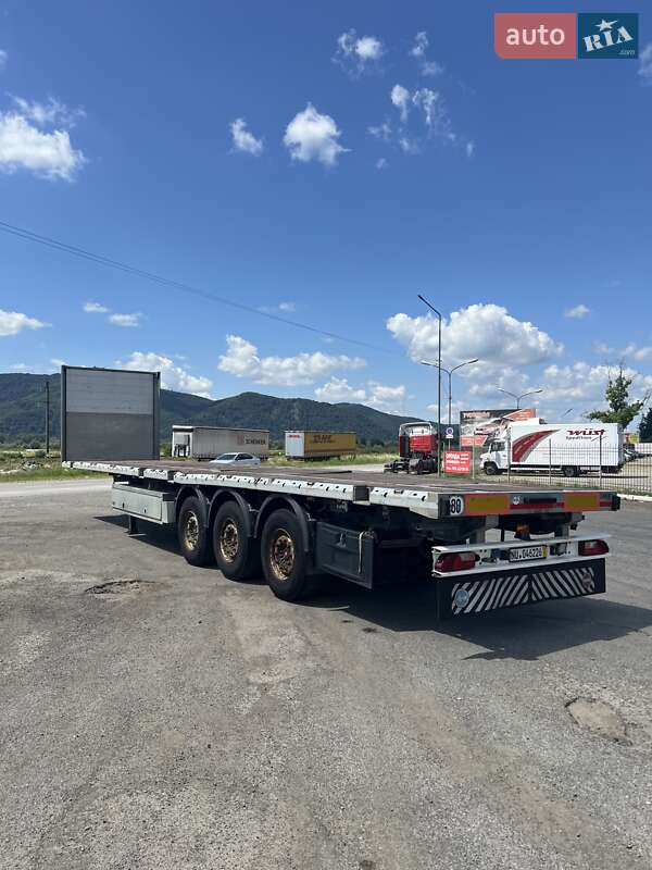 Платформа полуприцеп Zanner TPA-18 2017 в Хусте