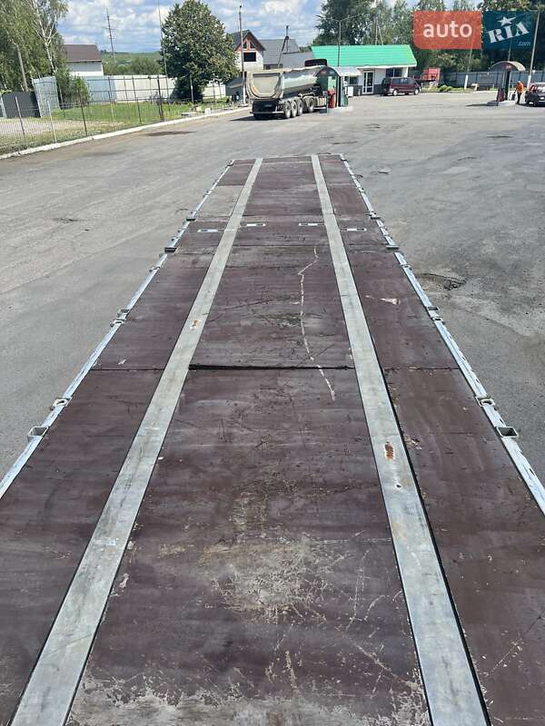 Платформа полуприцеп Zanner TPA-18 2017 в Хусте