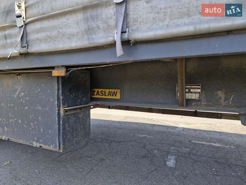 Тентований борт (штора) - напівпричіп Zaslaw D-651 2008 в Одесі