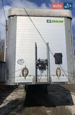 Тентований борт (штора) - напівпричіп Zaslaw D-651 2014 в 