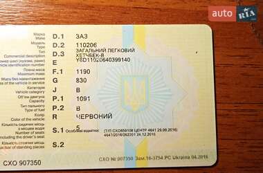 Хэтчбек ЗАЗ 1102 Таврия-Нова 2004 в 