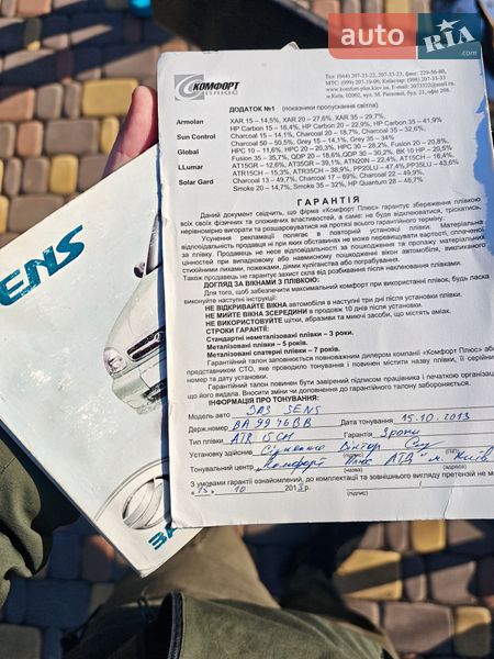 Седан ЗАЗ Sens 2013 в Глинске