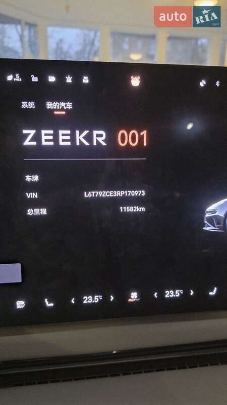 Внедорожник / Кроссовер Zeekr 001 2024 в Днепре