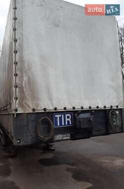 Тентованный борт (штора) - полуприцеп Zremb N 263 2001 в 