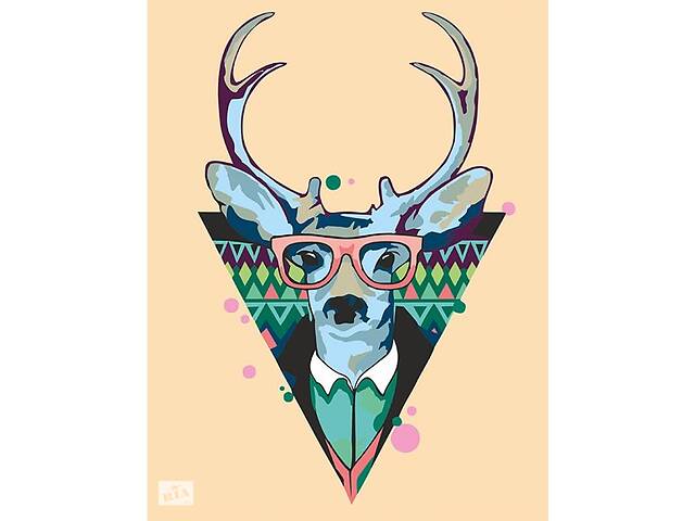 Картина По Номерам Cool Deer SKL88-343288