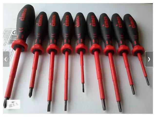 Отвертки набор Cimco 9 штук.(knipex weidmuller wera wiha )