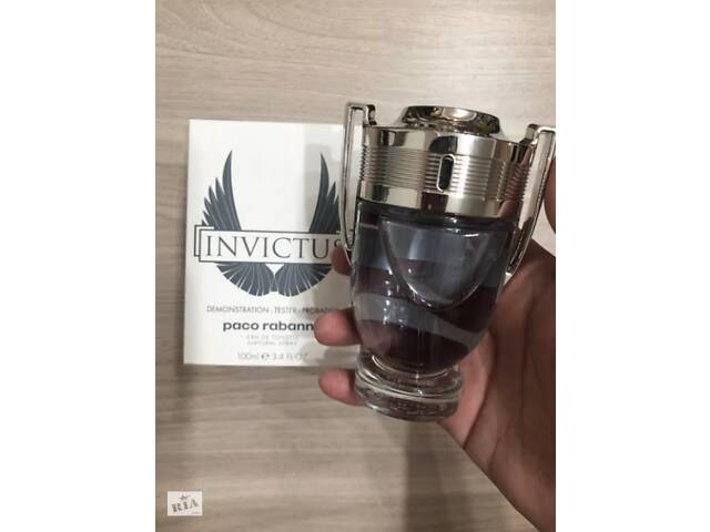Новый! Paco Rabanne Invictus 100 мл. чоловічі парфуми ТЕСТЕР