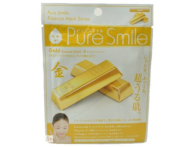 продам Увлажняющая маска с золотом Pure Smile Essence Mask Series Gold, 23 мл бу в Киеве продам Увлажняющая маска с золотом Pure Smile Essence Mask Series Gold, 23 мл бу в Киеве